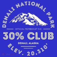 Denali 30 Club Alaska National Park Souvenir Hoodie thumb 2