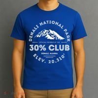 Denali 30 Club Alaska National Park Souvenir T-Shirt thumb 3