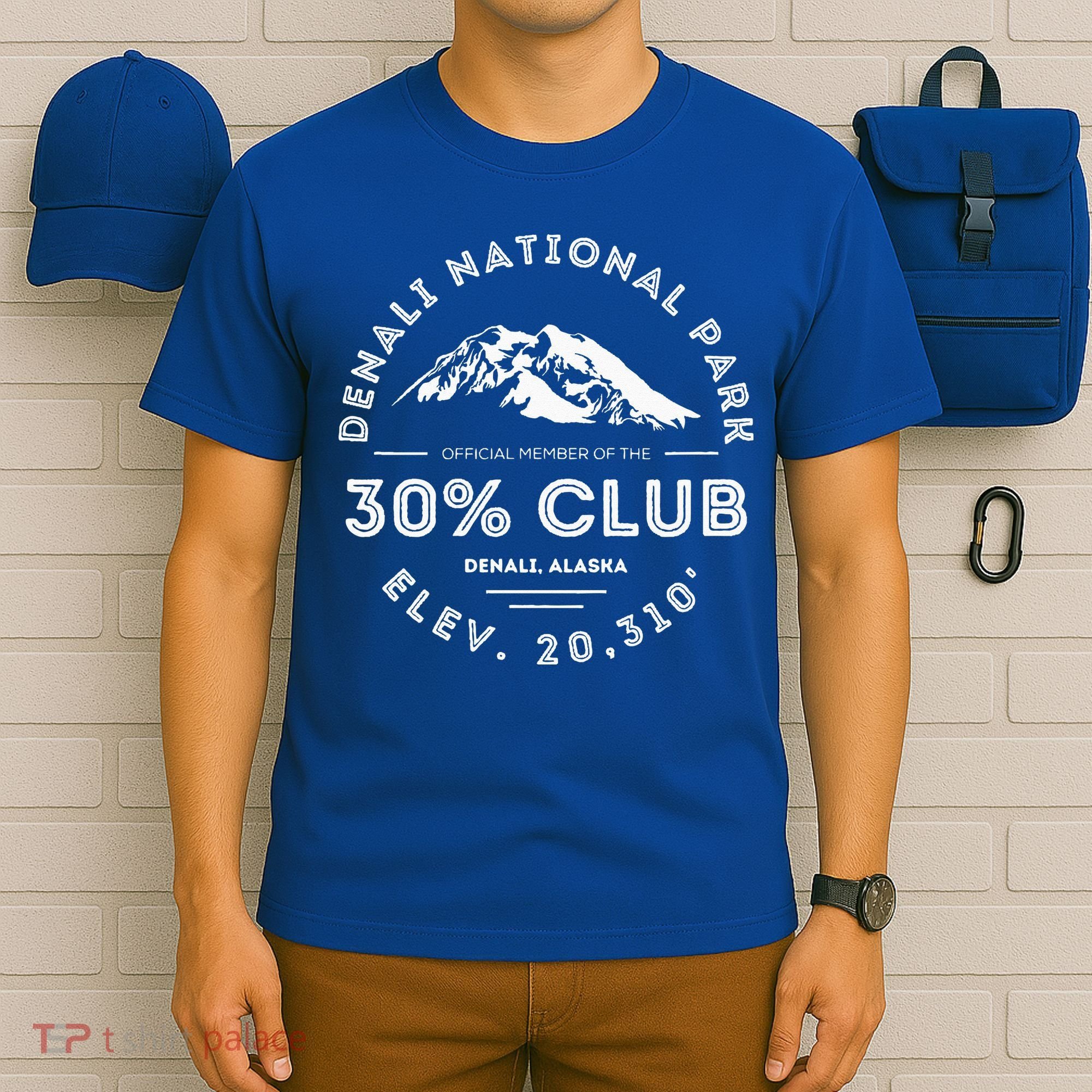 Denali 30 Club Alaska National Park Souvenir T-Shirt