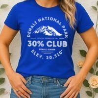 Denali 30 Club Alaska National Park Souvenir Women's T-Shirt thumb 2