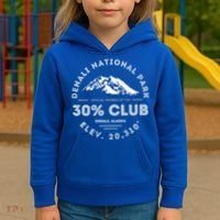 Denali 30 Club Alaska National Park Souvenir Kids Hoodie thumb 3