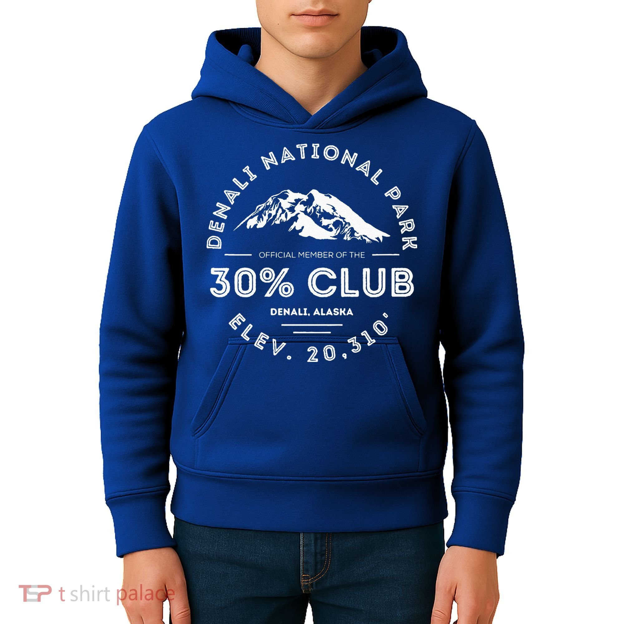 Denali 30 Club Alaska National Park Souvenir Kids Hoodie