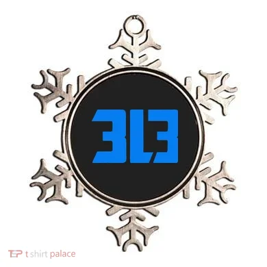 Detroit 313 Ornament