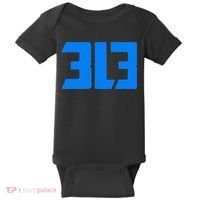 Detroit 313 Baby Bodysuit thumb 0
