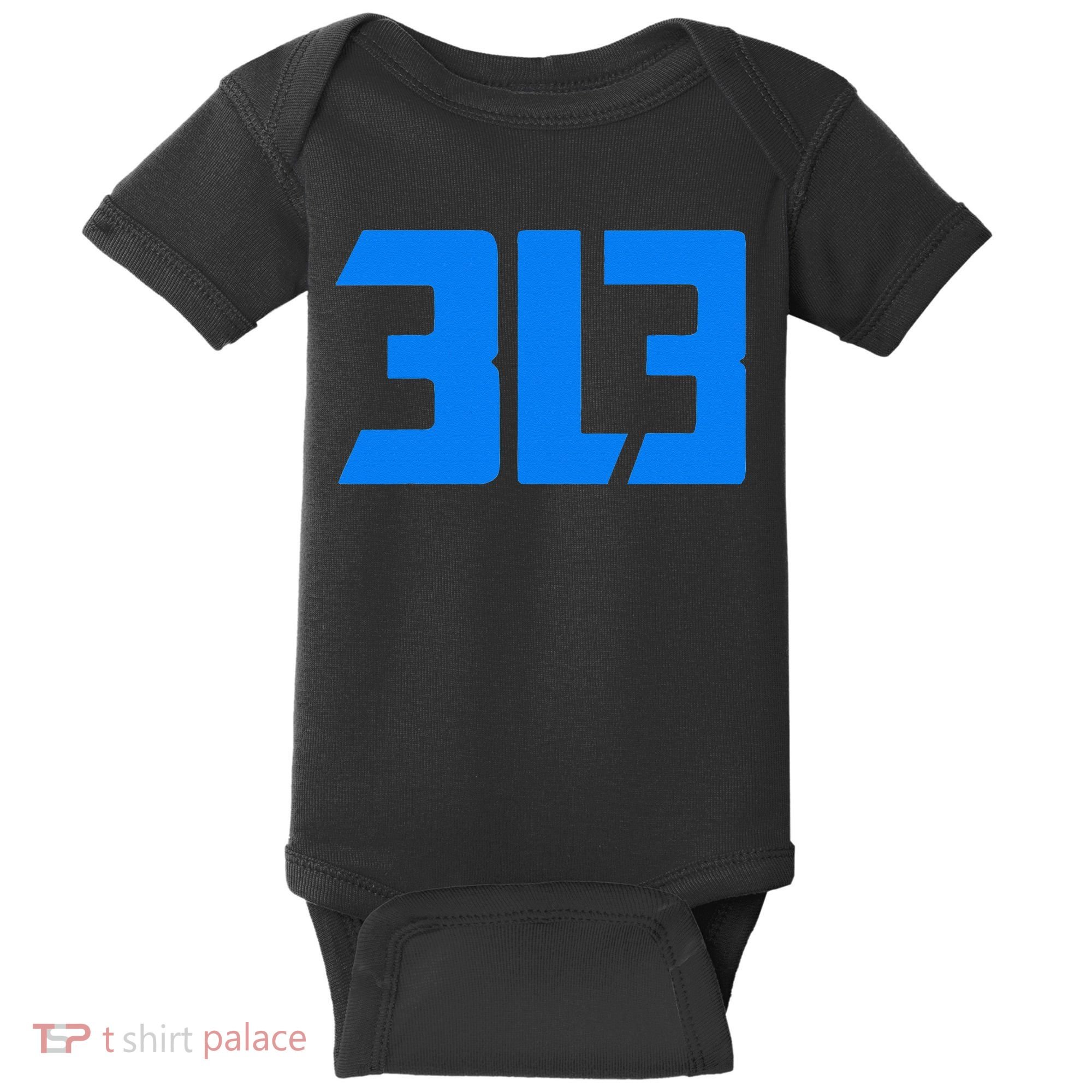 Detroit 313 Baby Bodysuit