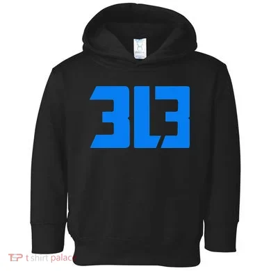 Detroit 313 Toddler Hoodie