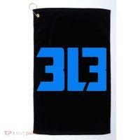 Detroit 313 Golf Towel thumb 0