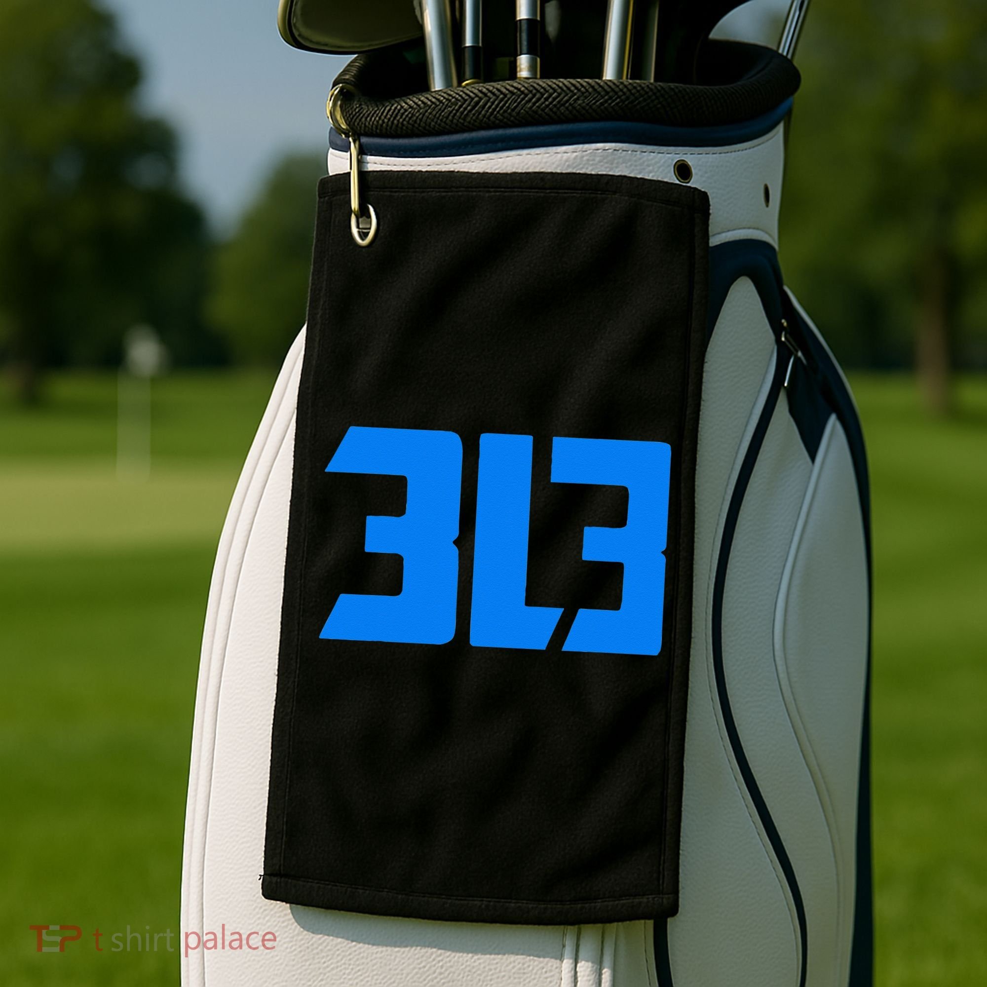 Detroit 313 Golf Towel