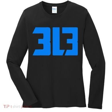 Detroit 313 Women's Long Sleeve Shirt