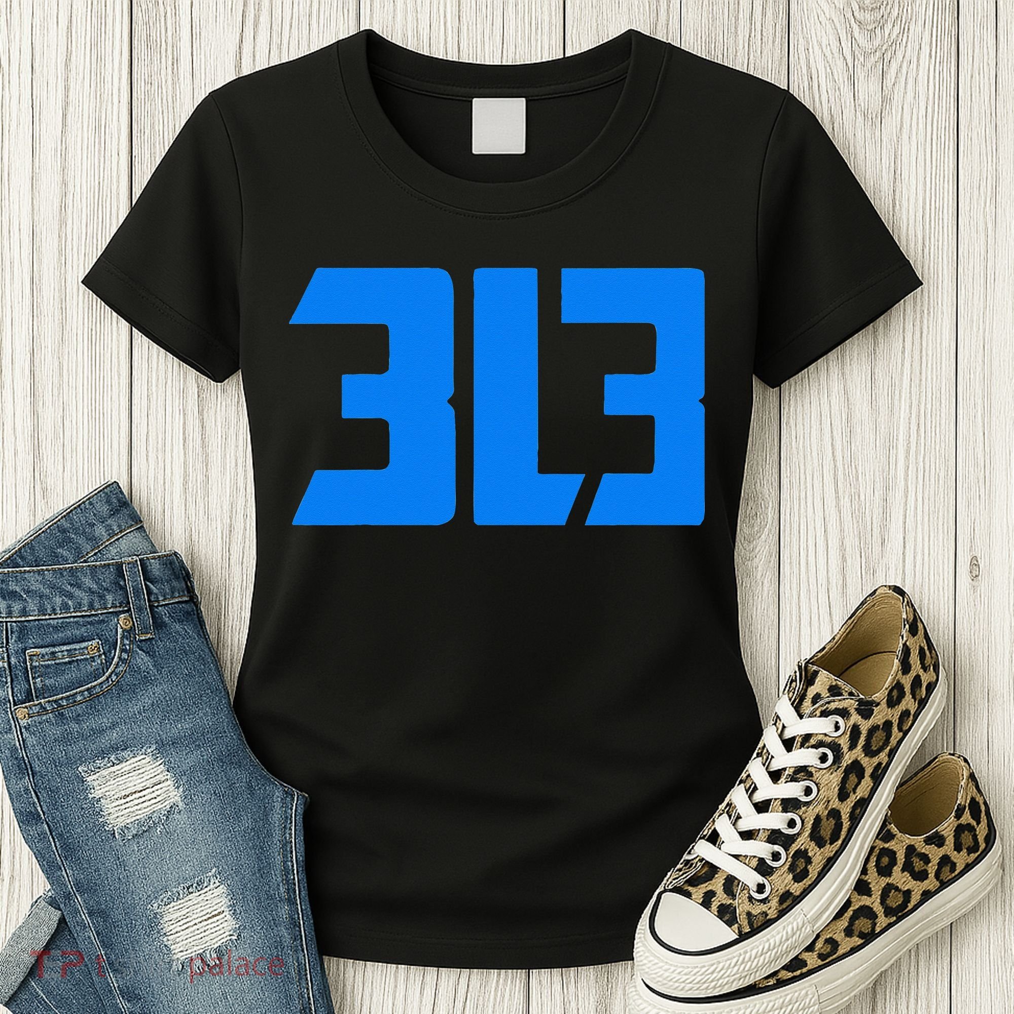 Detroit 313 Women's T-Shirt
