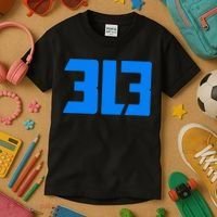 Detroit 313 Kids T-Shirt thumb 3
