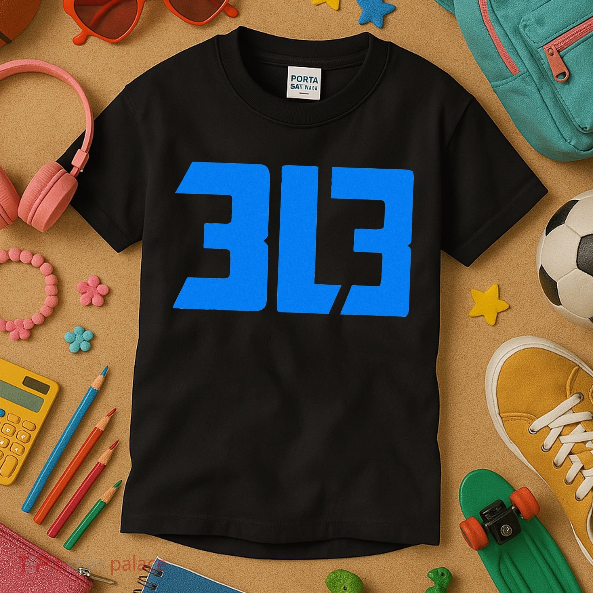 Detroit 313 Kids T-Shirt
