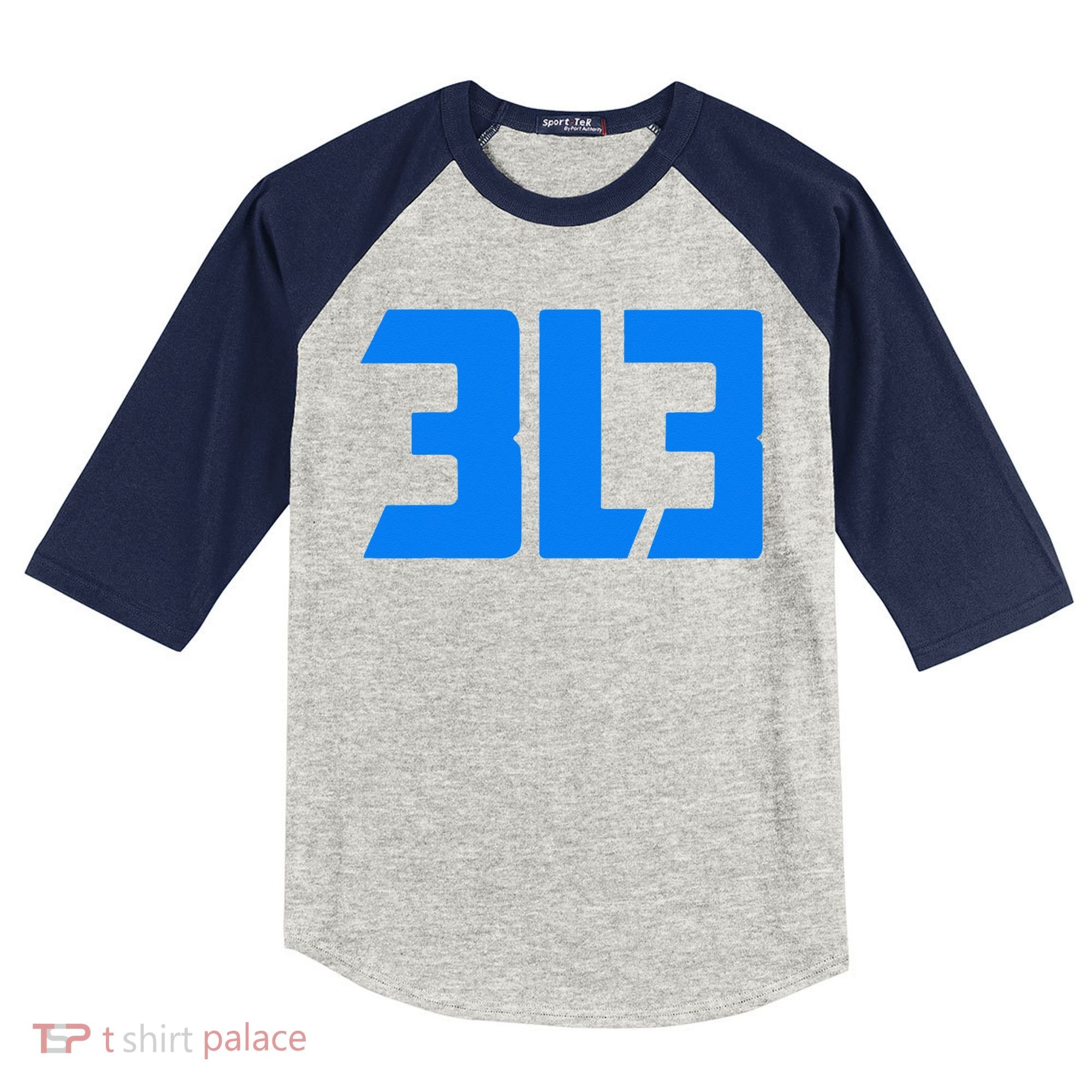 Detroit 313 Kids Colorblock Raglan Jersey