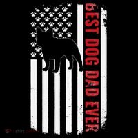 Dogs 365 French Bulldog Best Dog Dad Ever American Flag Coffee Mug thumb 5