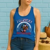 Dogs 365 Merica Rottweiler Dog American Flag 4th Of July Usa Gift Women's Tank Top thumb 2