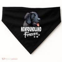 Dogs 365 Newfoundland Forever Cute Dog Lover Gift USA-Made Doggie Bandana thumb 0