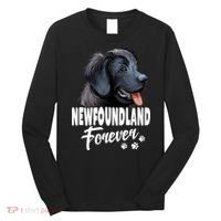 Dogs 365 Newfoundland Forever Cute Dog Lover Gift Long Sleeve Shirt thumb 0