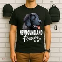 Dogs 365 Newfoundland Forever Cute Dog Lover Gift T-Shirt thumb 6