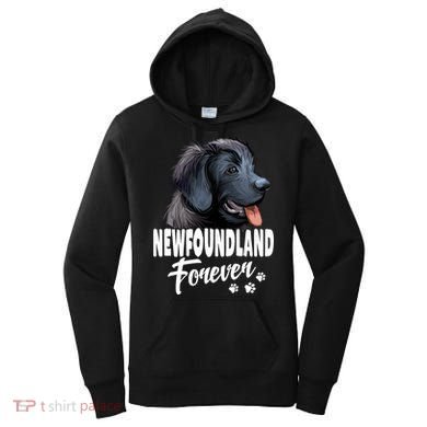 Dogs 365 Newfoundland Forever Cute Dog Lover Gift Women's Hoodie