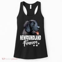 Dogs 365 Newfoundland Forever Cute Dog Lover Gift Women's Tank Top thumb 0