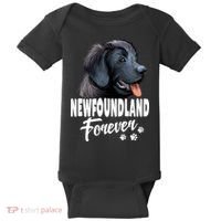Dogs 365 Newfoundland Forever Cute Dog Lover Gift Baby Bodysuit thumb 0