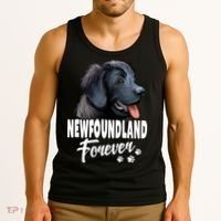Dogs 365 Newfoundland Forever Cute Dog Lover Gift Tank Top thumb 3