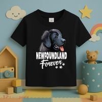 Dogs 365 Newfoundland Forever Cute Dog Lover Gift Toddler T-Shirt thumb 3