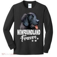 Dogs 365 Newfoundland Forever Cute Dog Lover Gift Kids Long Sleeve Shirt thumb 0