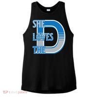 Detroit 313 She Loves The D Ladies PosiCharge Tri-Blend Wicking Tank thumb 0