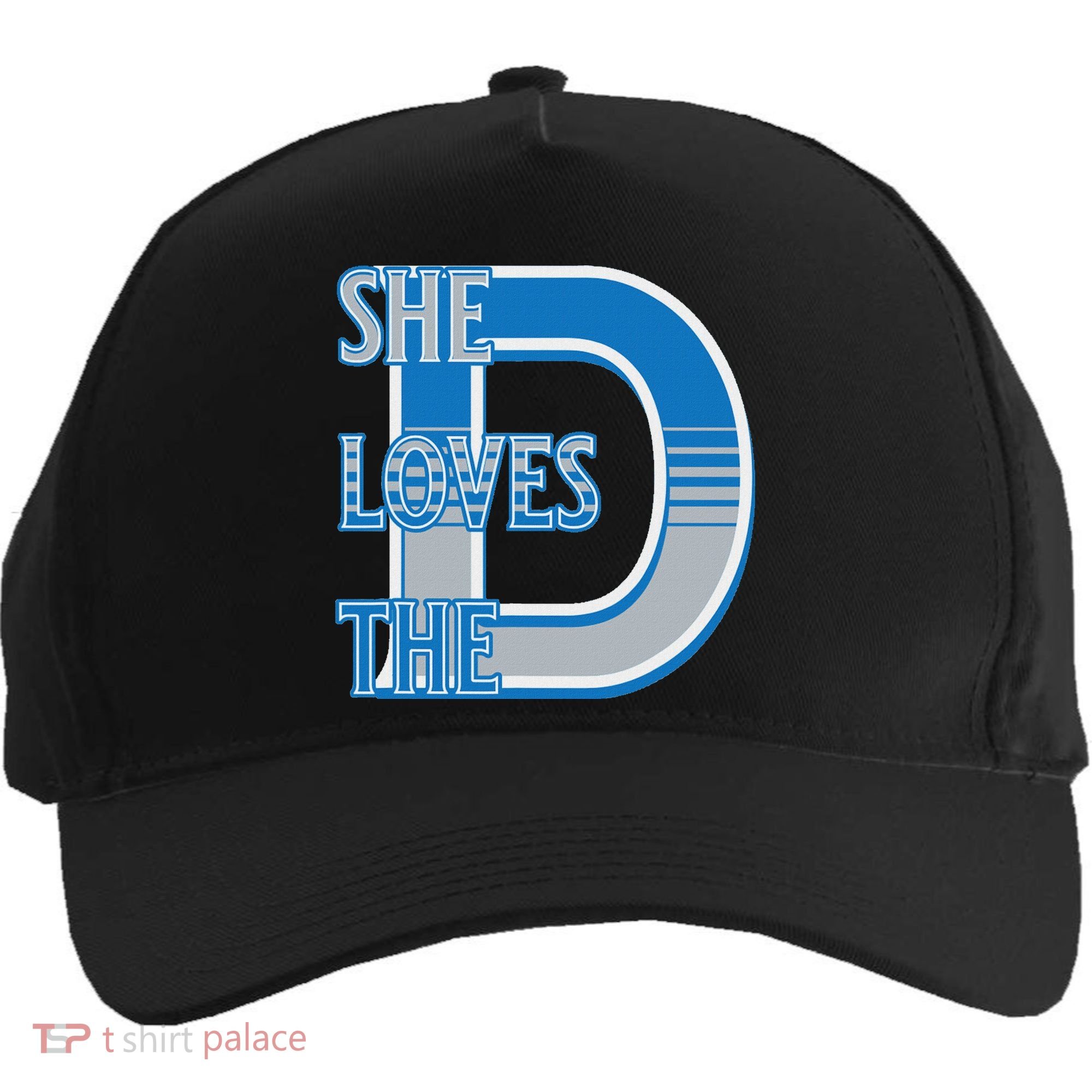 Detroit 313 She Loves The D Five-Panel Snapback Cap