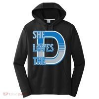 Detroit 313 She Loves The D Performance Fleece Hoodie thumb 0