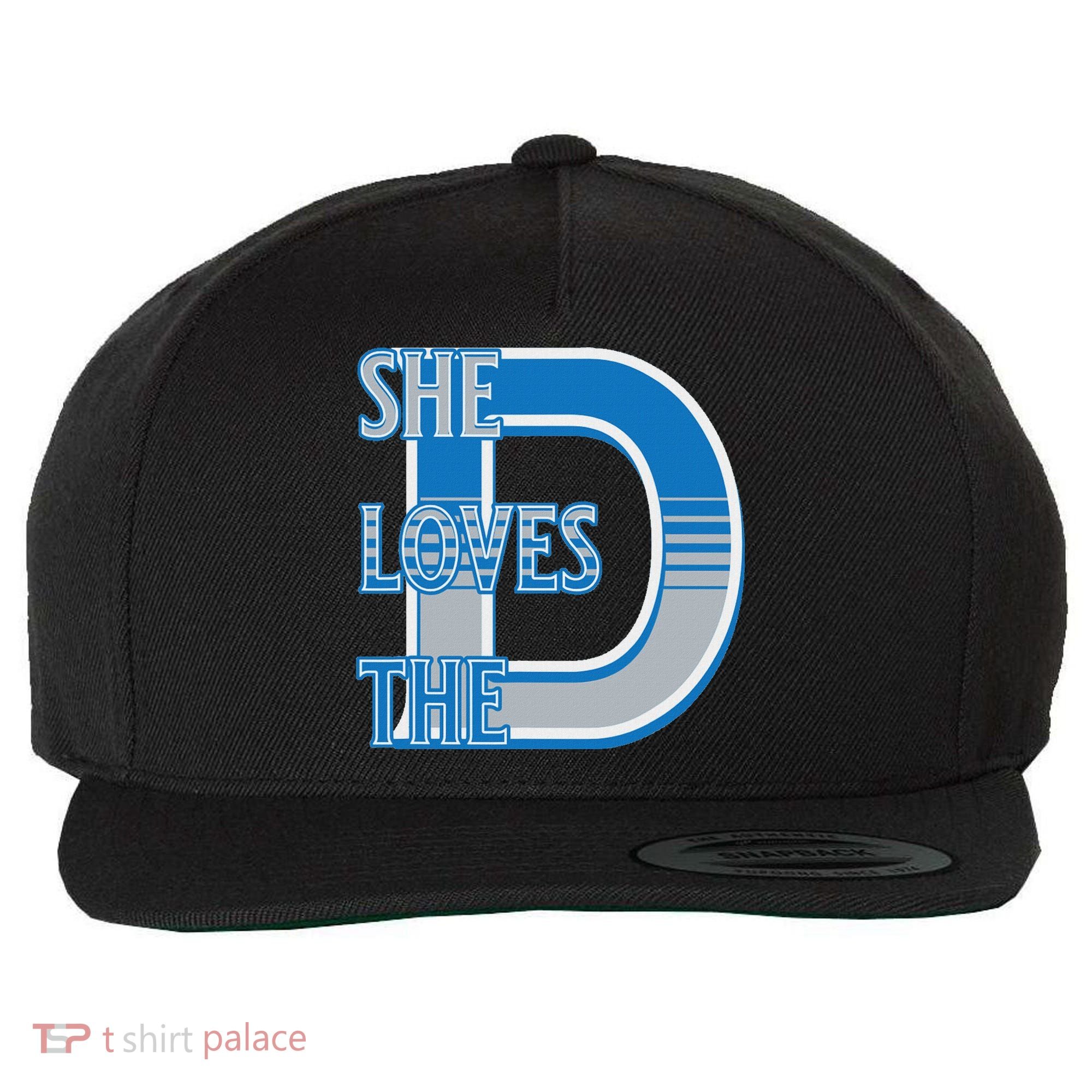 Detroit 313 She Loves The D Wool Snapback Cap