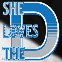 Detroit 313 She Loves The D Toddler Fine Jersey T-Shirt thumb 2