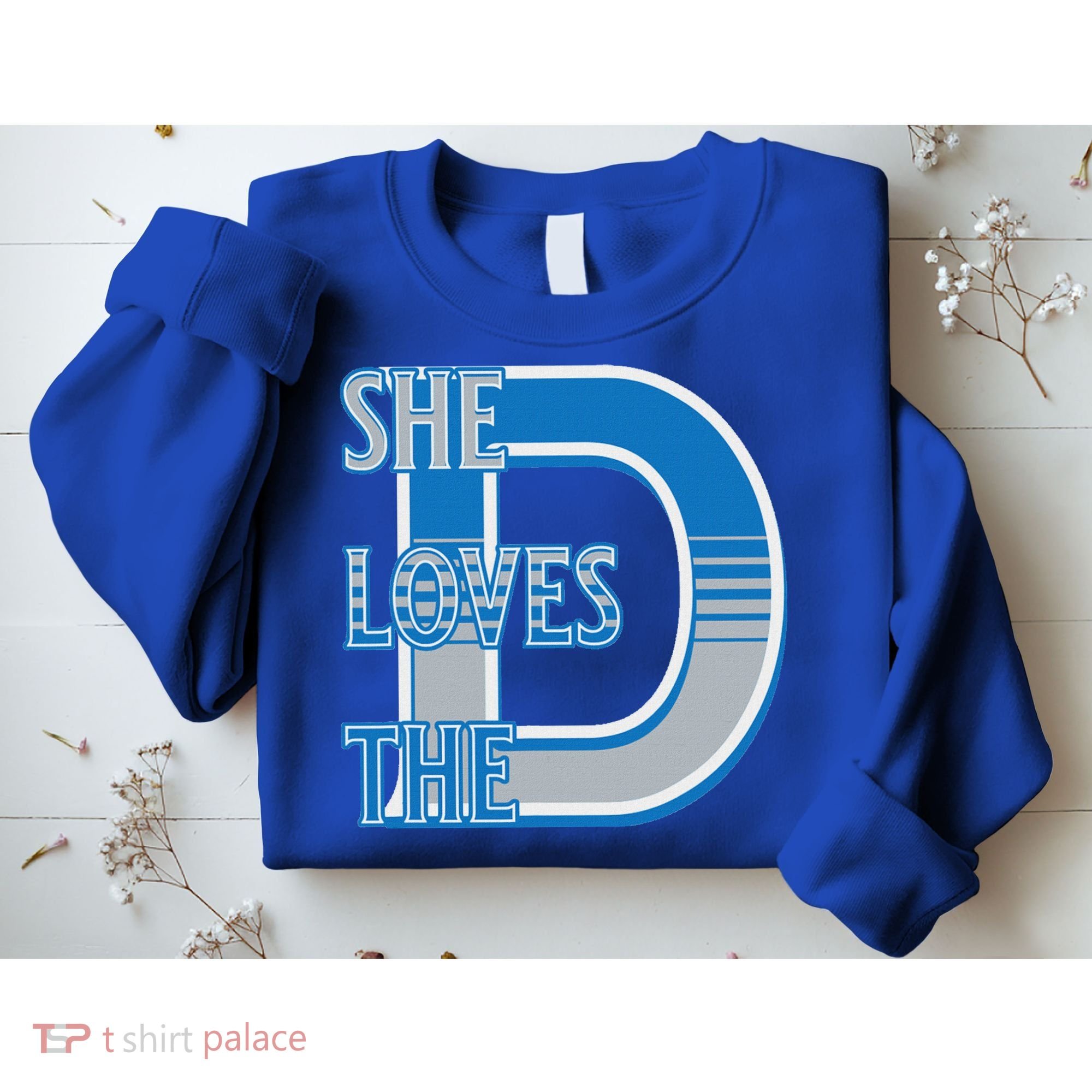 Detroit 313 She Loves The D Sweatshirt