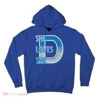 Detroit 313 She Loves The D Tall Hoodie thumb 0