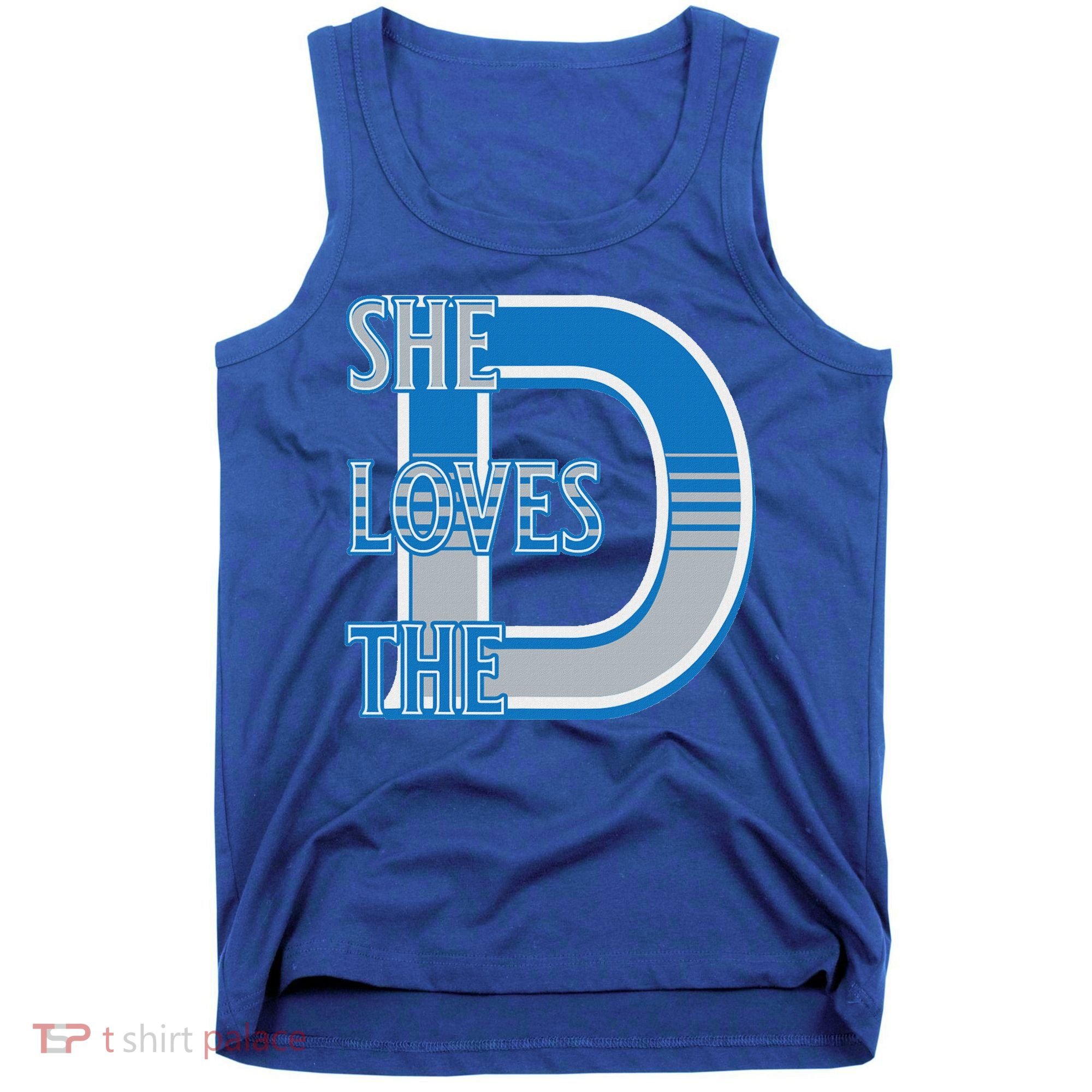 Detroit 313 She Loves The D Tank Top