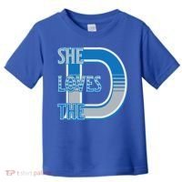 Detroit 313 She Loves The D Toddler T-Shirt thumb 0