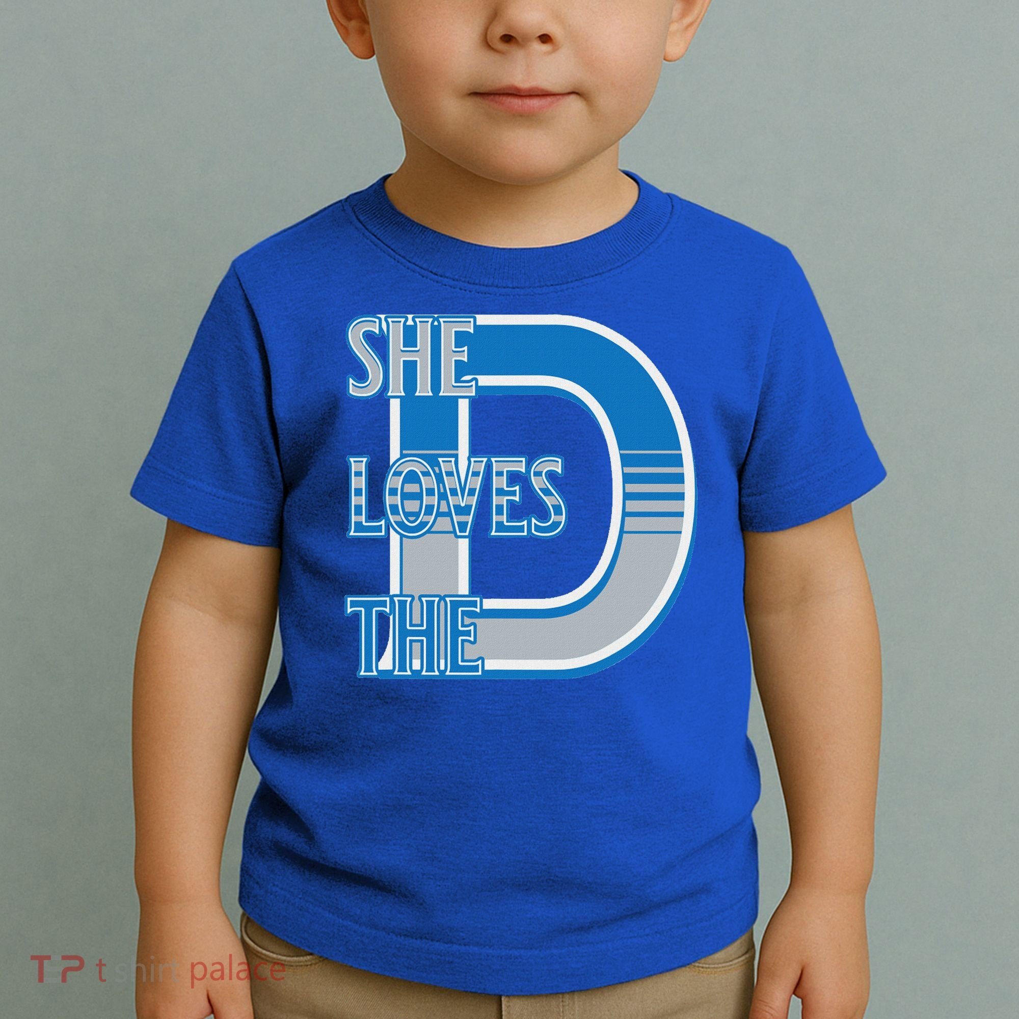 Detroit 313 She Loves The D Toddler T-Shirt