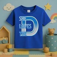 Detroit 313 She Loves The D Toddler T-Shirt thumb 3