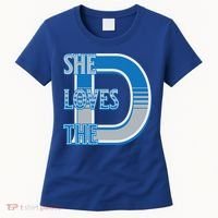 Detroit 313 She Loves The D Women's T-Shirt thumb 0