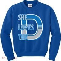Detroit 313 She Loves The D Kids Sweatshirt thumb 0