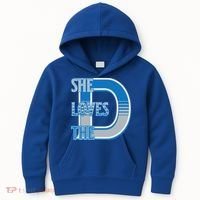Detroit 313 She Loves The D Kids Hoodie thumb 0