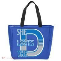 Detroit 313 She Loves The D Tote Bag thumb 0