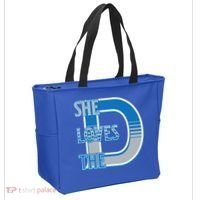 Detroit 313 She Loves The D Tote Bag thumb 2
