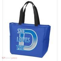 Detroit 313 She Loves The D Tote Bag thumb 3