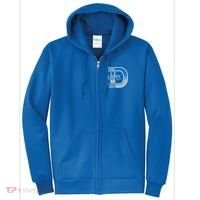 Detroit 313 She Loves The D Full Zip Hoodie thumb 0