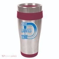 Detroit 313 She Loves The D 16oz Travel Tumbler thumb 0