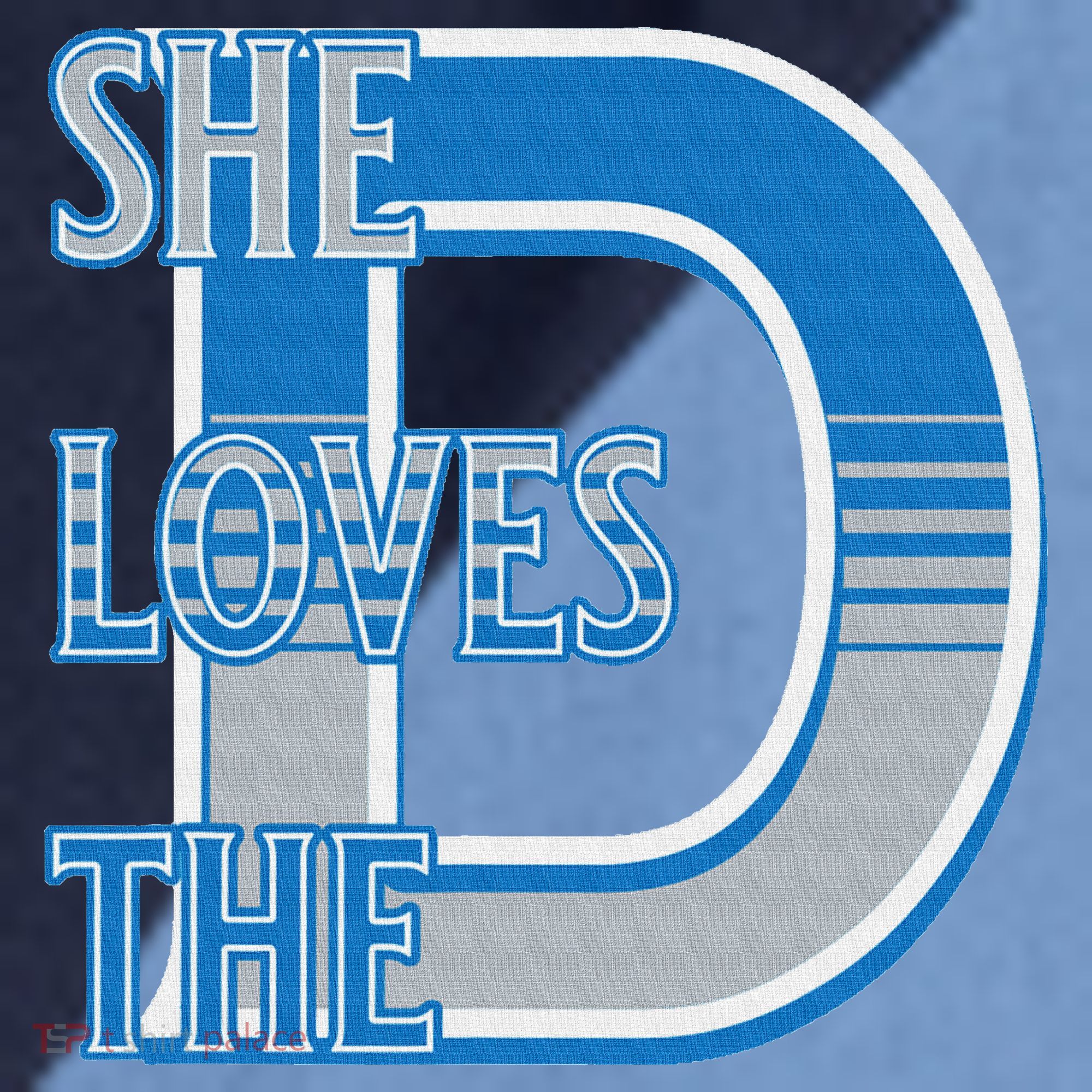 Detroit 313 She Loves The D Raglan Baseball Sleeve Shirt