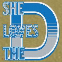 Detroit 313 She Loves The D Garment-Dyed Women's Muscle Tee thumb 6