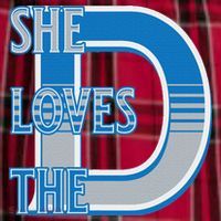 Detroit 313 She Loves The D Women's Flannel Plaid Pajama Pants thumb 2